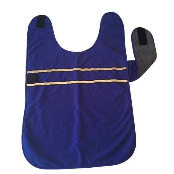 Dog Rain Coat Coming Home Brand Blue Gray Large - Picture 2 of 5